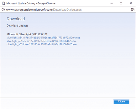 Microsoft update catalog тепер працює в будь-якому браузері