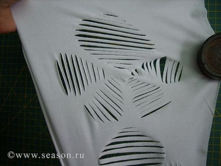 Mk pentru modelele de țesut pe un tricou (diy)