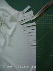 Mark szövés minták a T-shirt (DIY) (slot) Mark szövés minták a T-shirt (DIY)