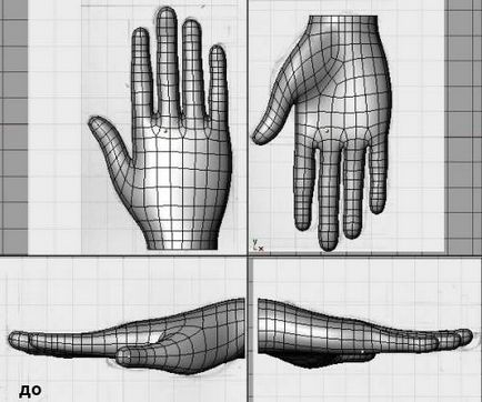 Modelarea mâinilor