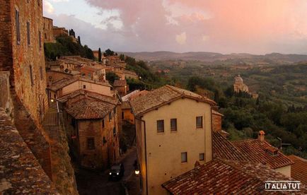 Montepulciano - un scurt ghid spre oraș - italiatut