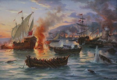 Морська слава запорозьких козаків