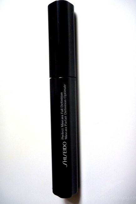 Revizuirea mea despre mascara shiseido perfect mascara tint definiție bk901 negru