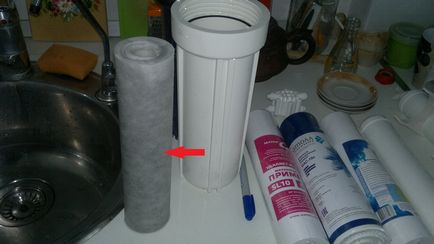 Pot înlocui cartușele filtrului de apă?