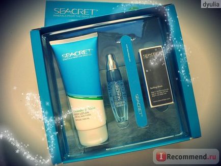 Un set de produse pentru unghii, cuticule si piele de maini seacret - «❖a nu secrete ce sunt secretele acestui set