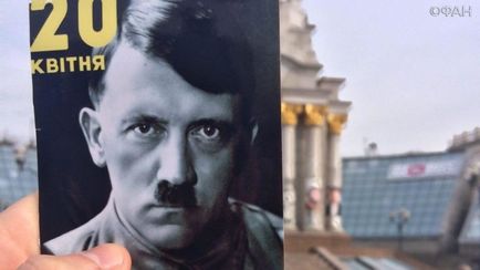 Nácik a Kijev központjában gratulált Hitler születésnapjára, hírek