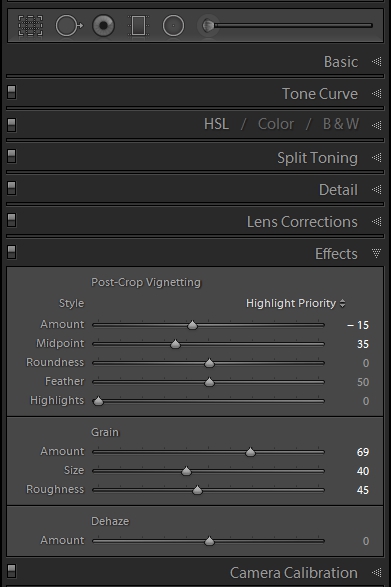 Обработка под филма в Lightroom, Lightroom