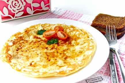 Omelet cu ceapă - rețetă pas cu pas cu poze de gătit