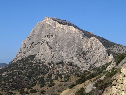 Descrierea rutelor multi-pit în Crimeea, alpinist