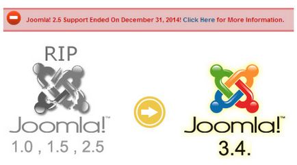 Principalele motive pentru actualizarea versiunii Joomla!