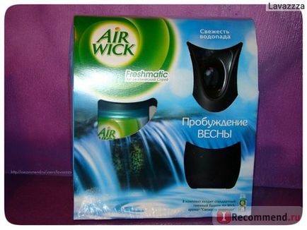 Освіжувач повітря air wick ароматичний спрей - «автоматичний освіжувач повітря - каприз або