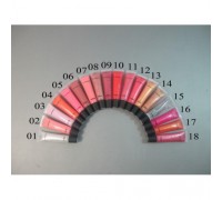 O paletă de ruj și sclipici din 66 de nuanțe (culori mat și strălucitoare)