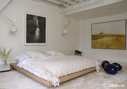 Panoul din dormitorul de deasupra patului - cum afectează imaginile feng shui-ul în casă