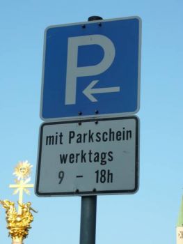 Mașini de parcare - parcare și parcare în Germania