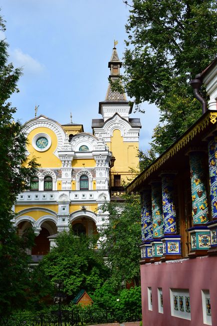 Cimitirul Peredelkinsky și reședința patriarhului