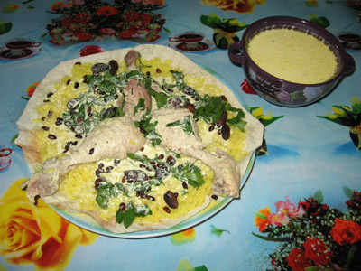 Site personal - Mansaf - farfurie națională iordaniană