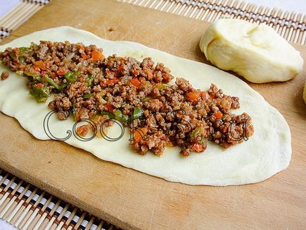 Pide (prăjituri turcești cu carne tocată) - rețetă pas cu pas cu fotografie, produse de panificație