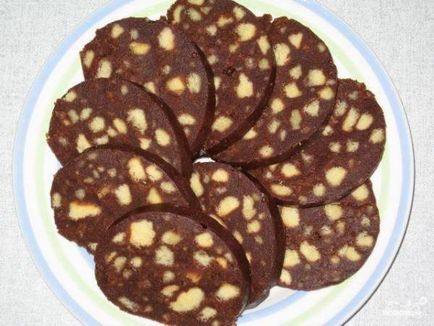Тістечко «ковбаска» з печива