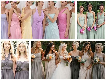 Bridesmaids dresses 8 tendințe actuale