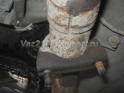Детально про заміну резонатора, ремонт ВАЗ 2106