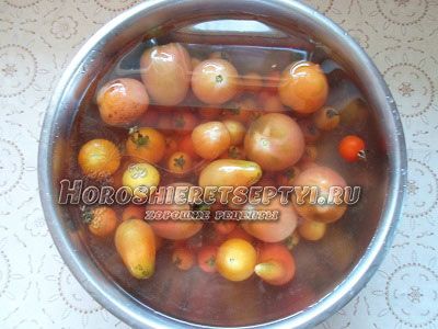 Tomate cu acid citric pentru iarnă - sfaturi bune