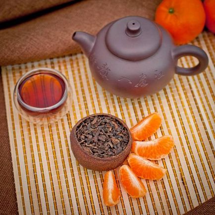 Încercați un amestec de puerți nobili și mandarine aromate!