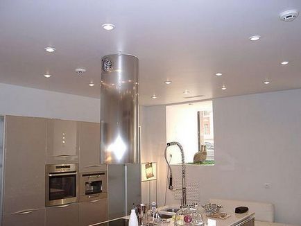 Стеля з гіпсокартону дизайн кухні, коридору