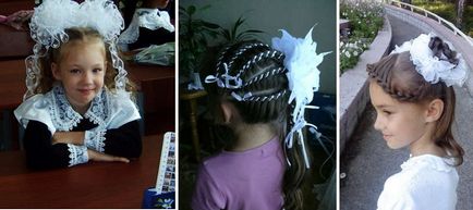 Зачіски для дівчаток з бантами фото і поради щодо створення