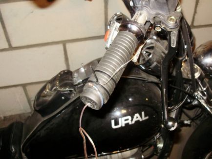 Cele mai simple butoane de încălzire pentru urale, motociclete Ural, Dnepr, bmw, repararea motocicletelor