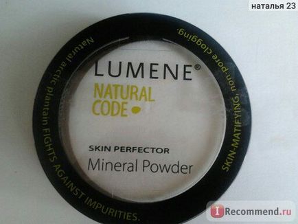 Пудра lumene mineral powder - «не для жирної», відгуки покупців