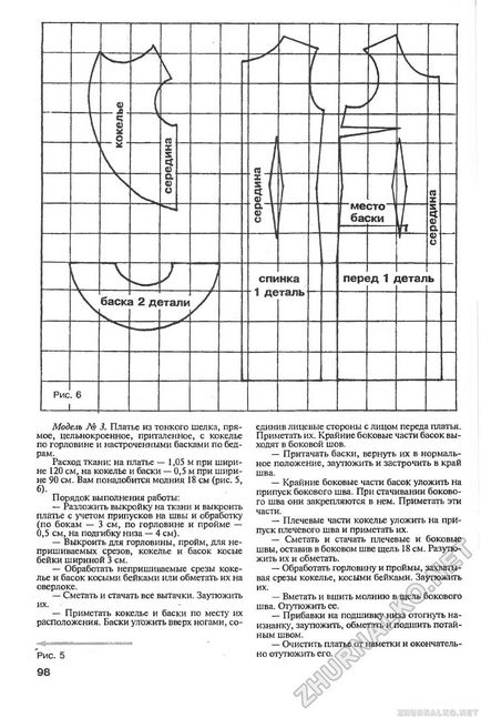 Розрахунок тканини по викрійці - розрахунок тканини - поради Анастасії корфіаті