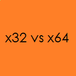 Dimensiunea ferestrelor și versiunile diferite ale x32, x64 și x86