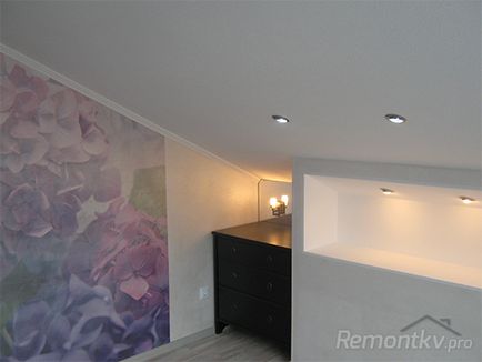 Repararea unui apartament cu mâinile tale - este ușor! Tavan iluminat cu iluminare din plafon cu mâinile tale!