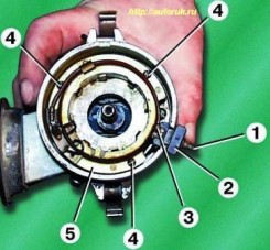 Repararea distribuitorului de aprindere UAZ-3151