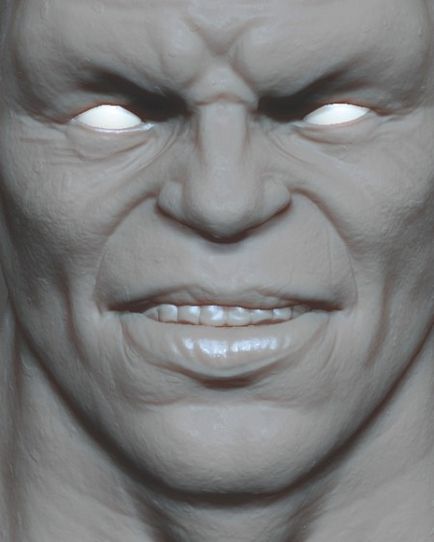 Îndepărtează pielea în zbrush, 3dpapa