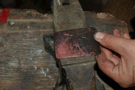 Restaurarea unei vechi plăci de armată - târg de maeștri - manual, manual