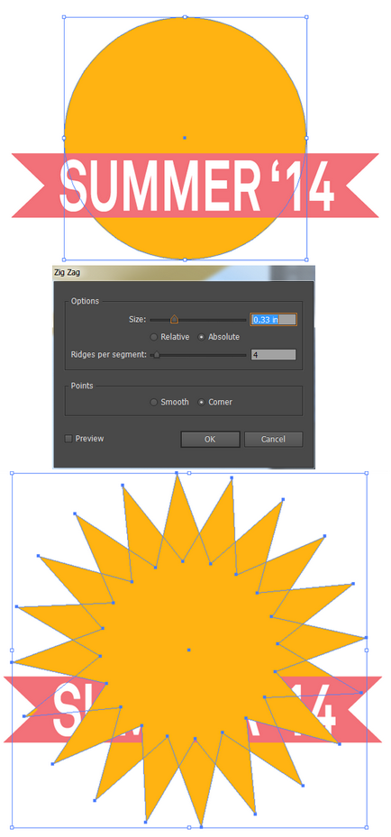 Малюємо значки на літню тематику в adobe illustrator