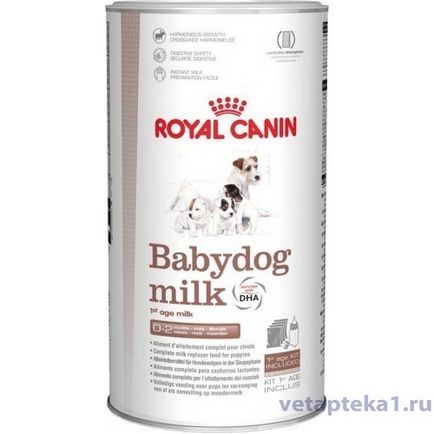 Royal canin бебідог милк