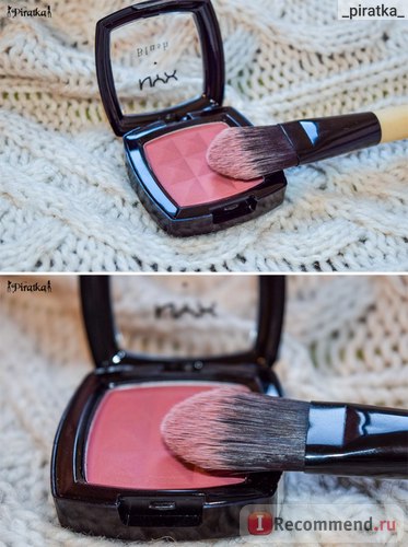 Рум'яна nyx powder blush - «весняні рум'яні щічки від nyx