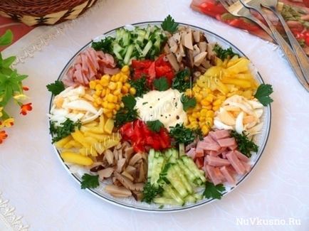 Saláta „szivárvány”