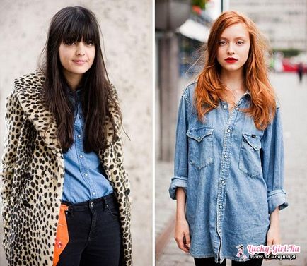 Cu ce ​​să purtați imagini de modă cu denim cu denim pentru fiecare zi