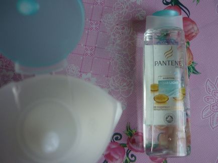 Șampon și balm-conditioner pantene pro-v aqua light - decizia neașteptată a vechiului meu