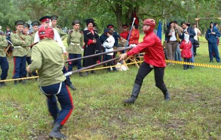 Шерміціі - традиційні ігри донських козаків (відео) - церква Успіння Богородиці - аналітика -