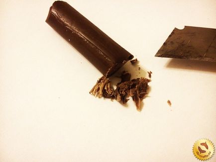 Tort de ciocolată din argilă polimerică