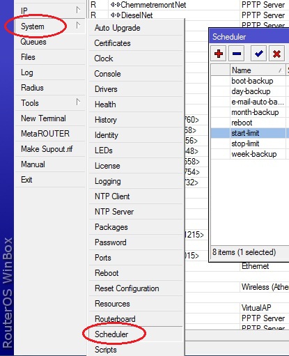 Scrierea limitelor de viteză pentru utilizatorii de pe Internet