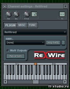 Спільне використання fl studio з reason