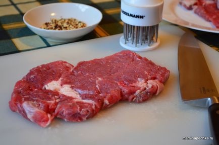 Стейк з яловичини (Рибай) - домашній рецепт