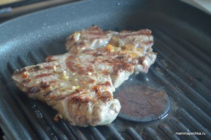 Steak de carne de vită (Ribei) - rețetă de casă