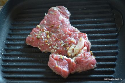 Steak de carne de vită (Ribei) - rețetă de casă