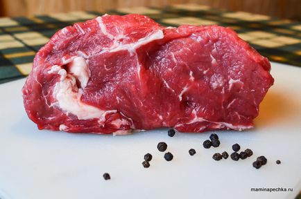 Steak de carne de vită (Ribei) - rețetă de casă
